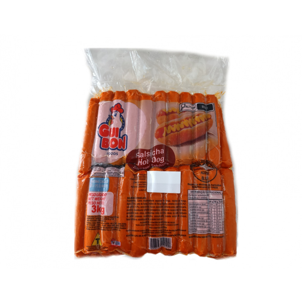 Salchichas de pollo Gui Bon Foods (3 kg / 6.6 lb) | Supermarket 23 es ...