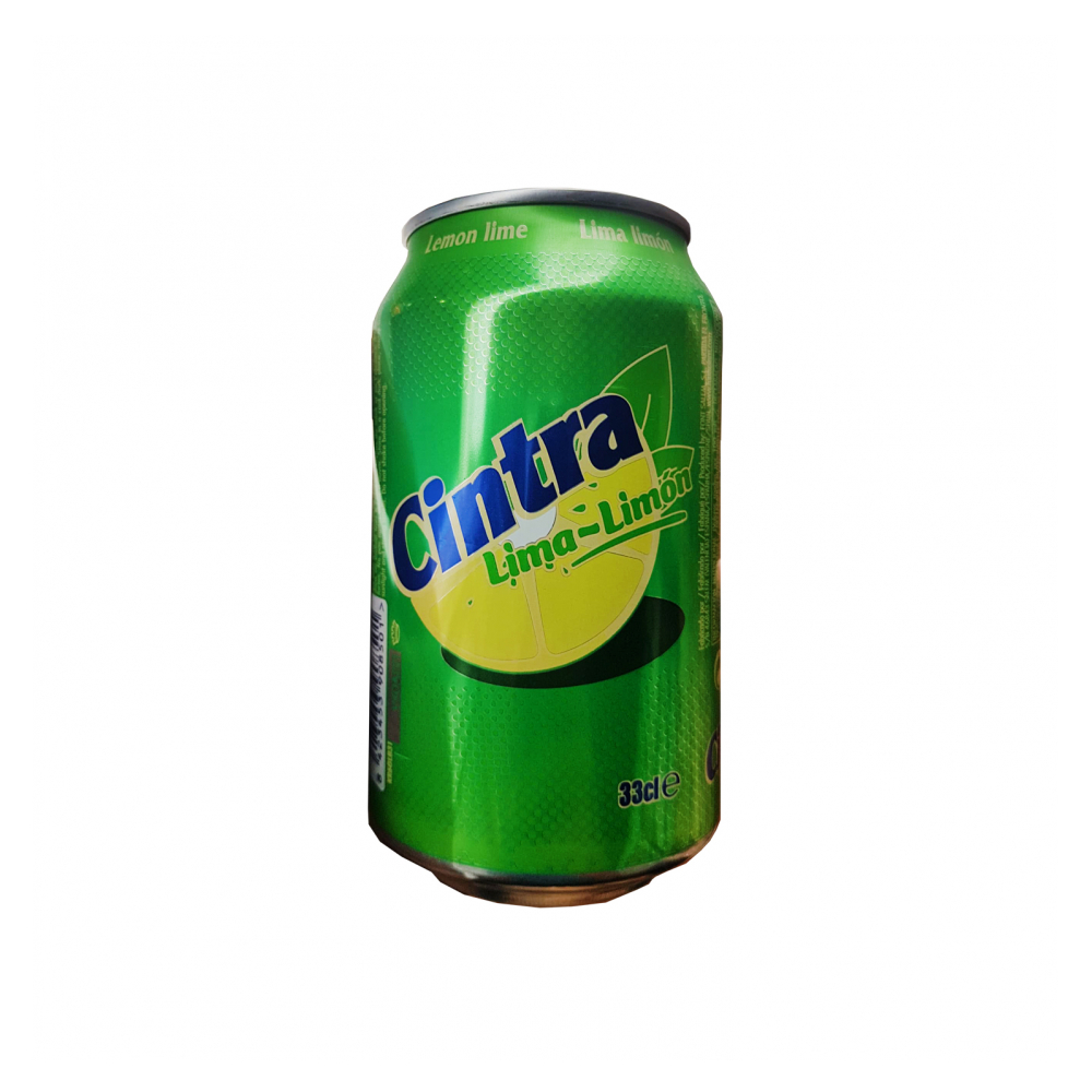 Refresco gaseado de lima limón Cintra (330 ml) - Imagen 1