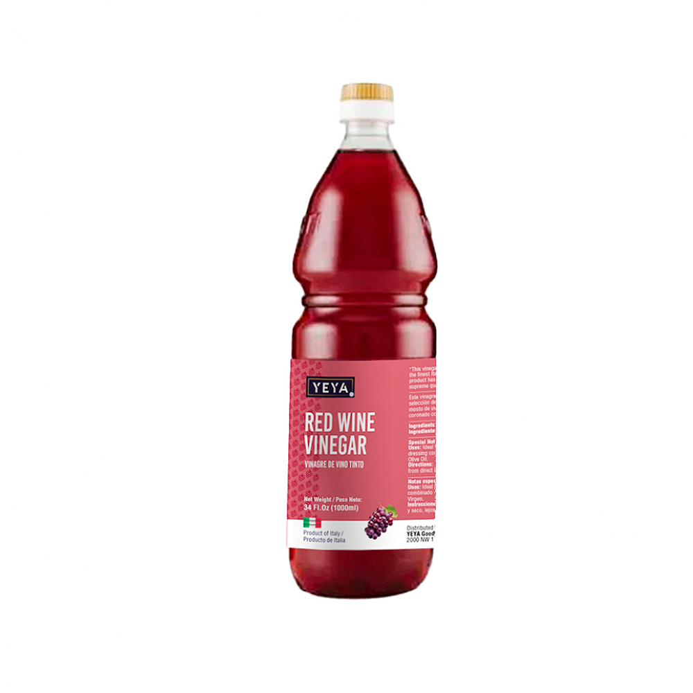 Vinagre de vino tinto YEYA (1000 ml / 34 fl. oz) - Miniatura 3