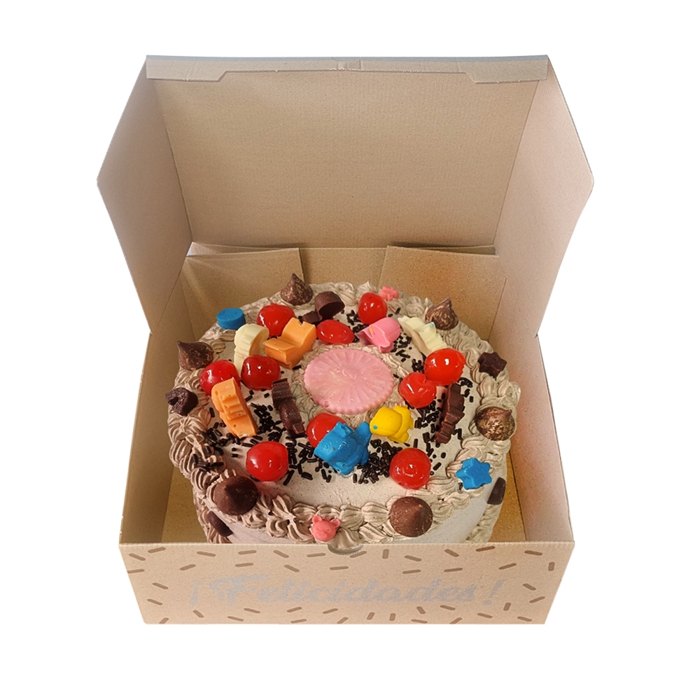 Cake chocolate jurásico de nata Cakes MM (12 comensales) - Miniatura 3