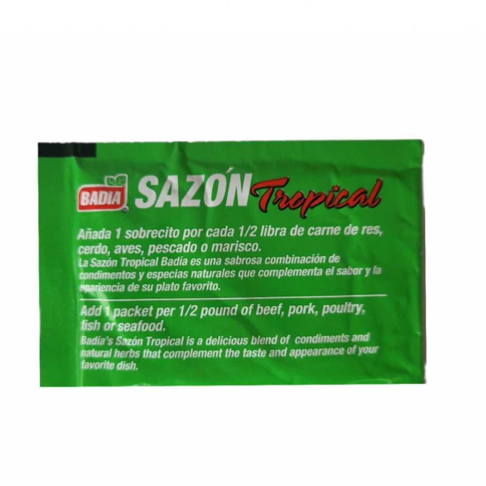 Sazón tropical Badia (6 x 5 g / 0.96 oz) - Miniatura 2