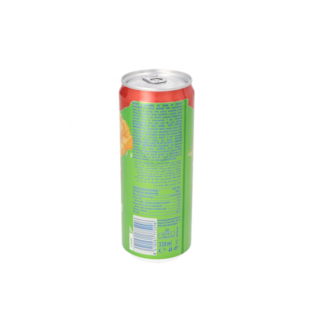 Bebida refrescante de zumo de mango Rostoy (6 x 330 ml) - Miniatura 3