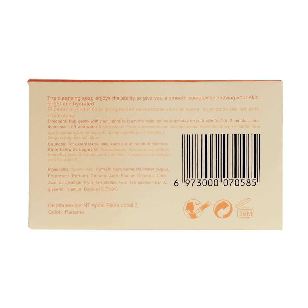 Jabón tocador esencia de limón (70 g / 2.46 oz) - Miniatura 3