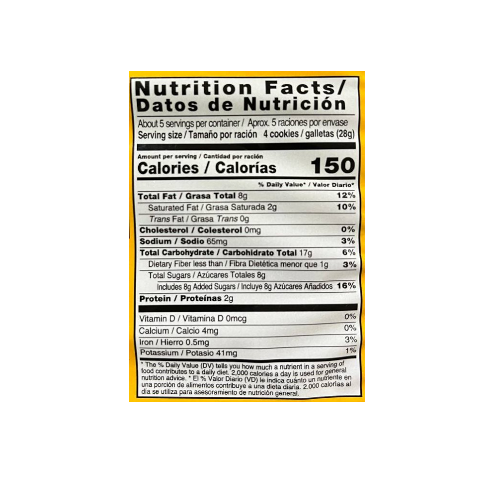 Sorbetos rellenos con crema sabor a mantequilla de maní Bauducco (142 g / 5 oz) - Miniatura 3