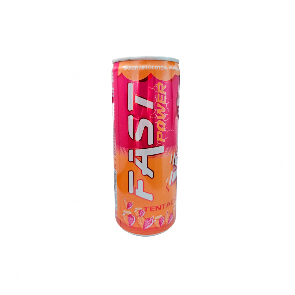 Bebida energizante sabor melocotón y frambuesa Fast Power Extreme (250 ml) - Miniatura 4