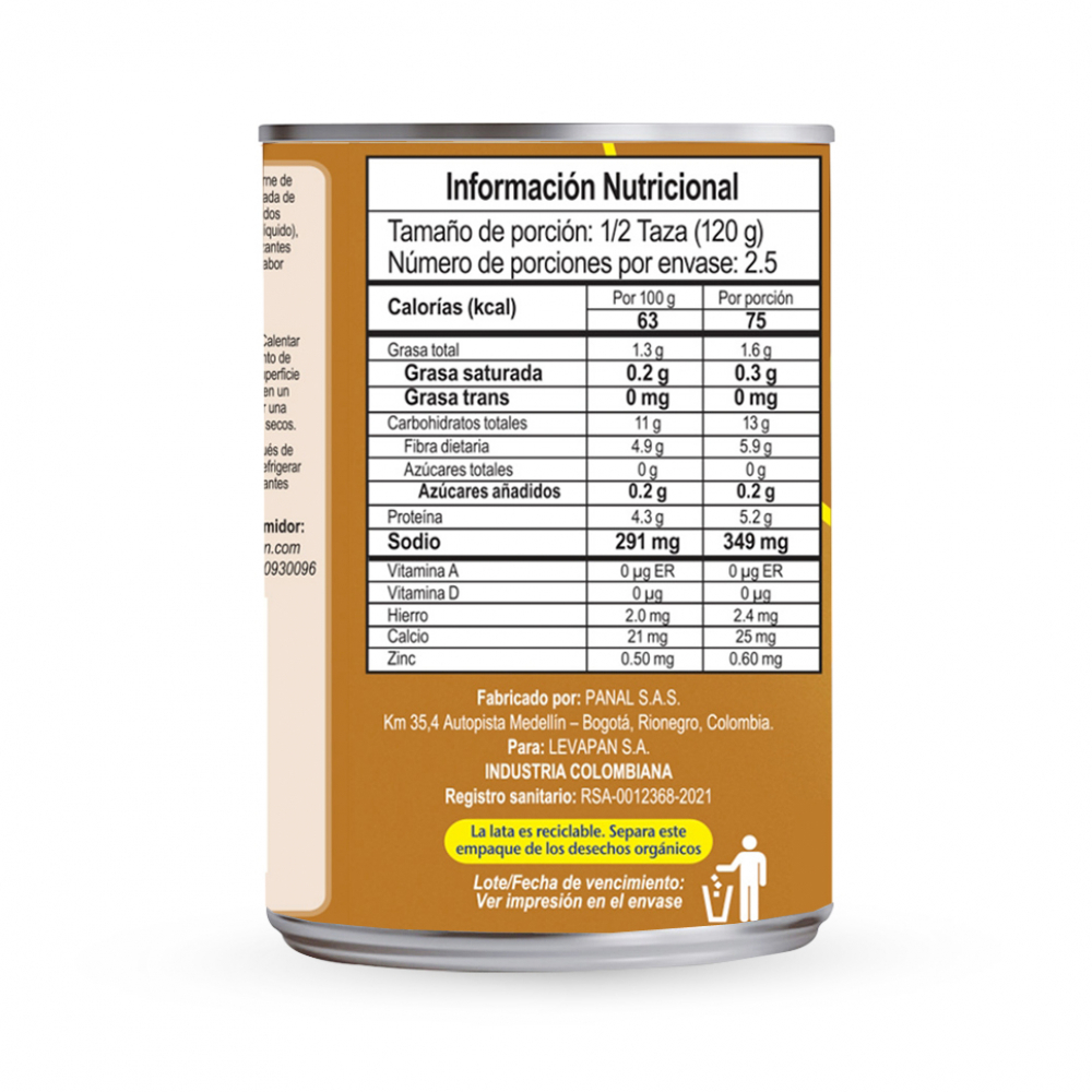 Lentejas con salchicha y papa San Jorge (300 g / 10.58 oz) - Miniatura 3