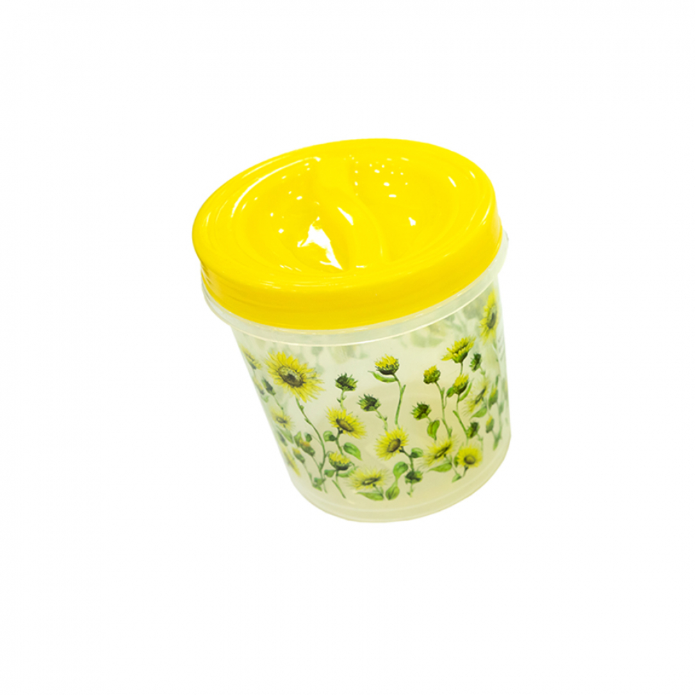 Juego de 3 pozuelos redondos - vasijas - con tapa de rosca - Miniatura 4