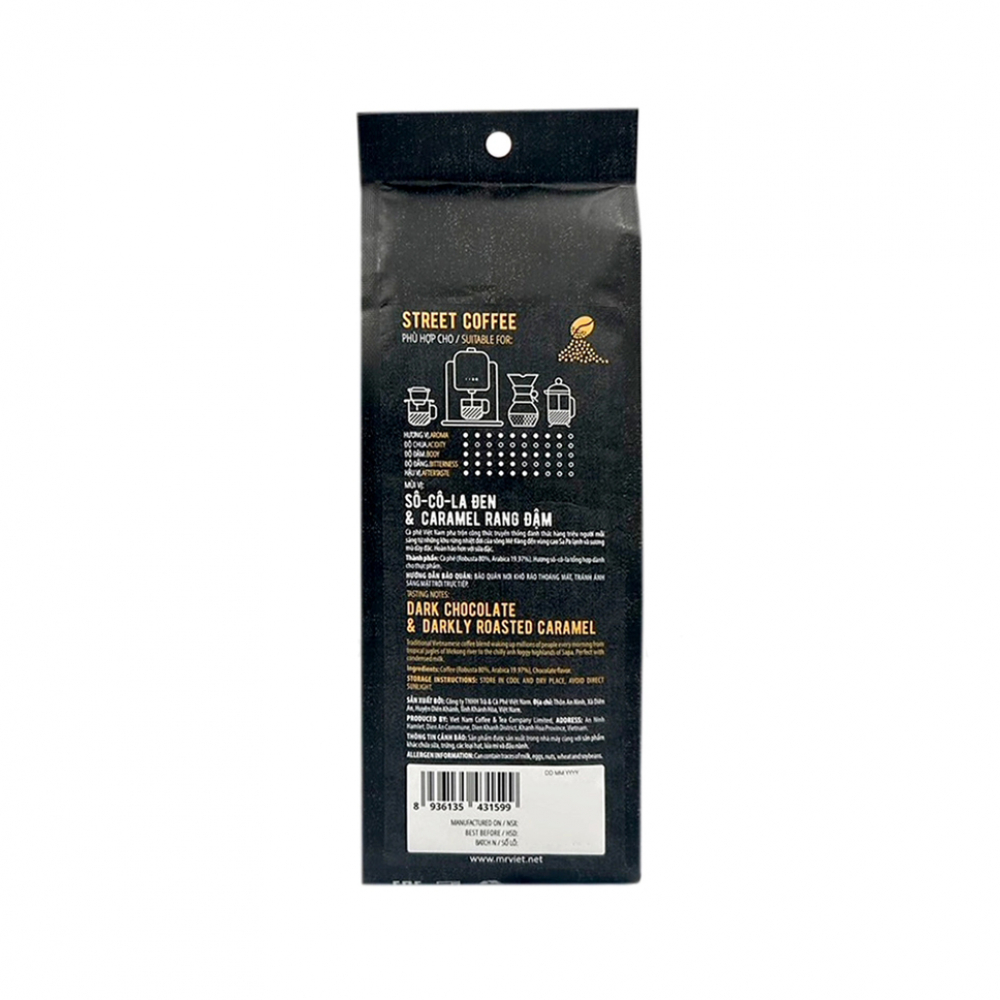 Café tostado molido Street Coffee Mr. Viet (250 g / 8.8 oz) - Miniatura 2
