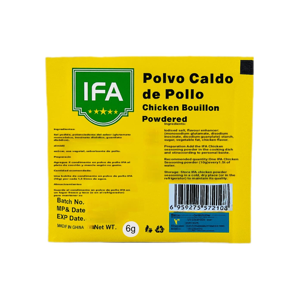 Polvo caldo de pollo IFA (6 g) - Miniatura 2