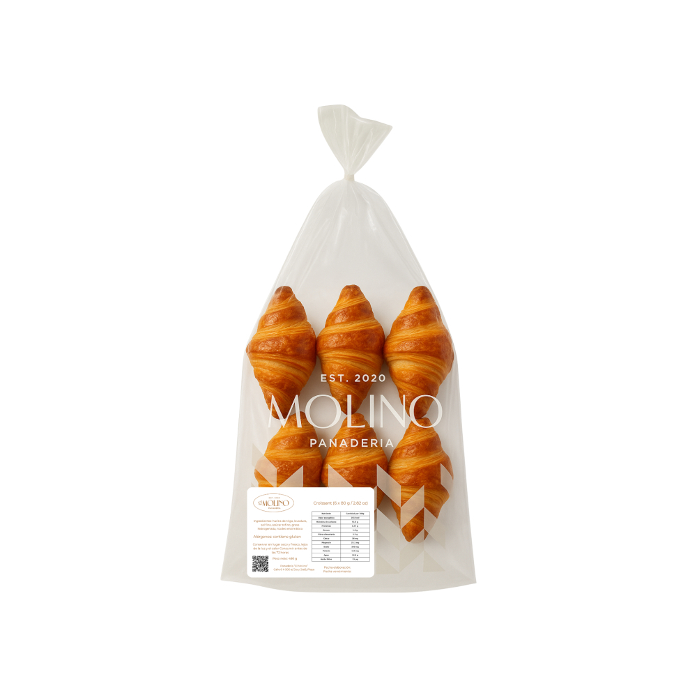 Croissant El Molino (6 x 80 g / 2.82 oz) - Miniatura 3