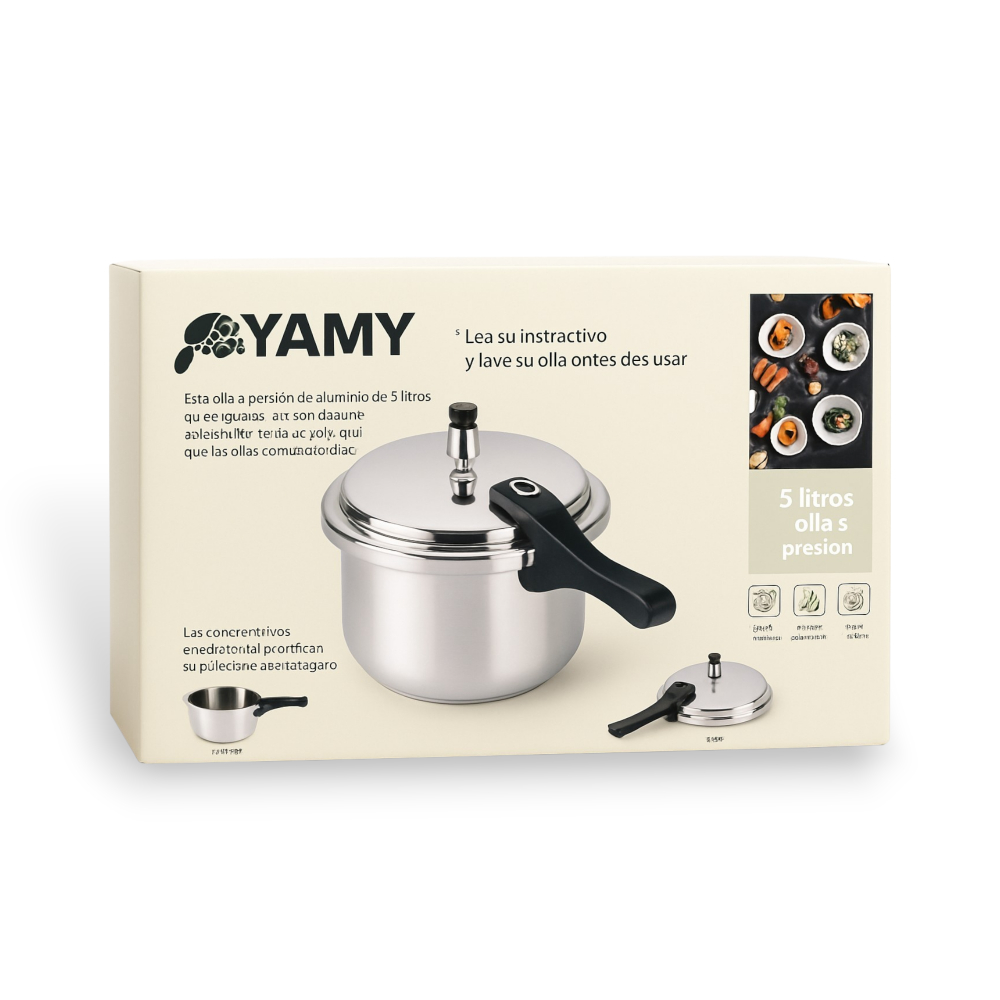 Olla a presión de aluminio 5 L - Miniatura 3