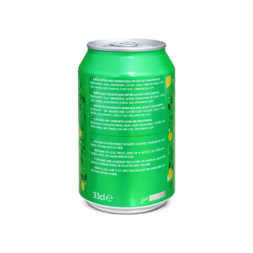 Bebida refrescante sabor a lima-limón Del Sol (330 ml) - Miniatura 3