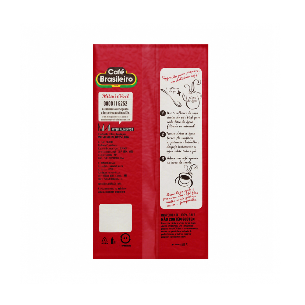 Café extra fuerte Brasileiro (3 x 250 g / 8.8 oz) - Miniatura 2