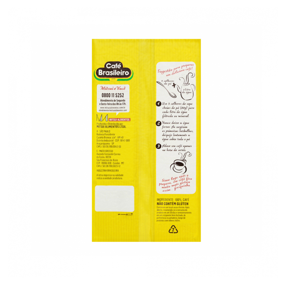 Café tradicional Brasileiro (3 x 250 g / 8.8 oz) - Miniatura 2