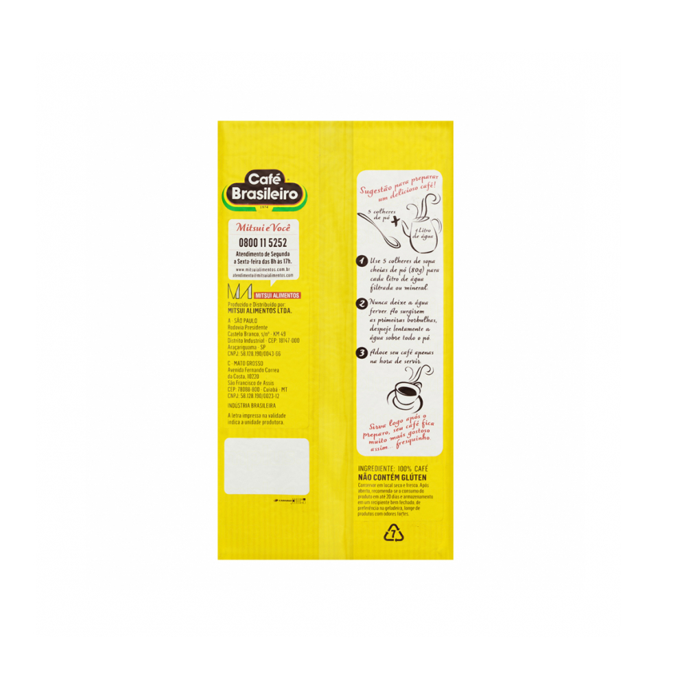 Café tradicional Brasileiro (6 x 250 g / 8.8 oz) - Miniatura 2