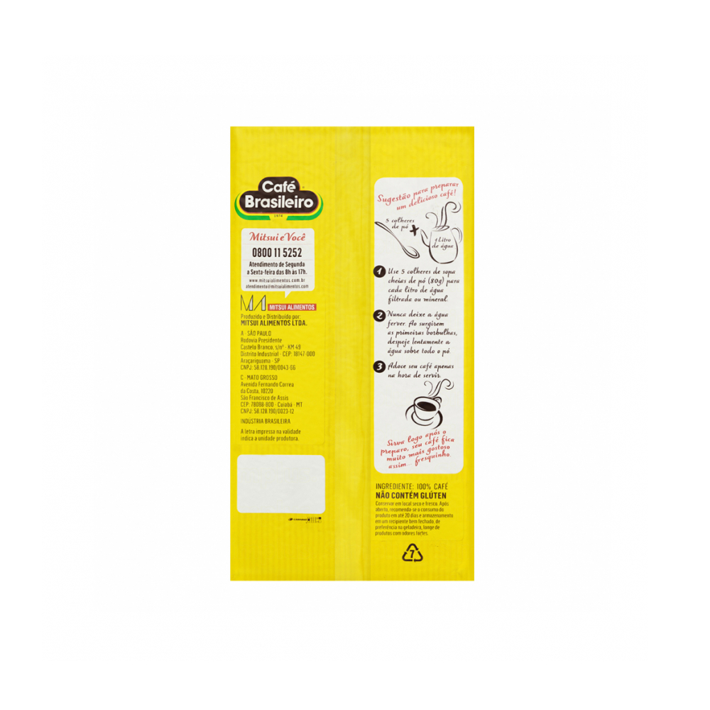 Café tradicional Brasileiro (3 x 500 g / 1.1 lb) - Miniatura 2