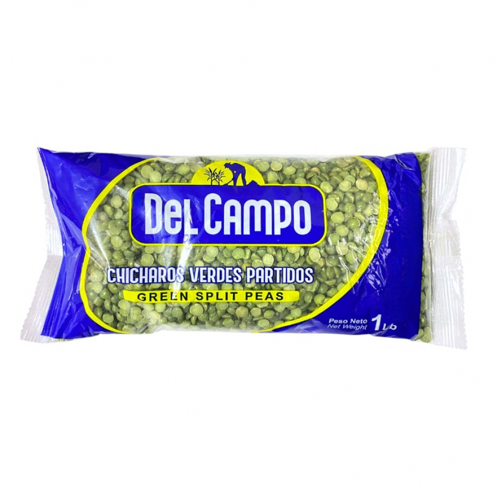 Chicharos verdes partidos Del Campo (8 x 454 g / 1 lb) - Miniatura 2
