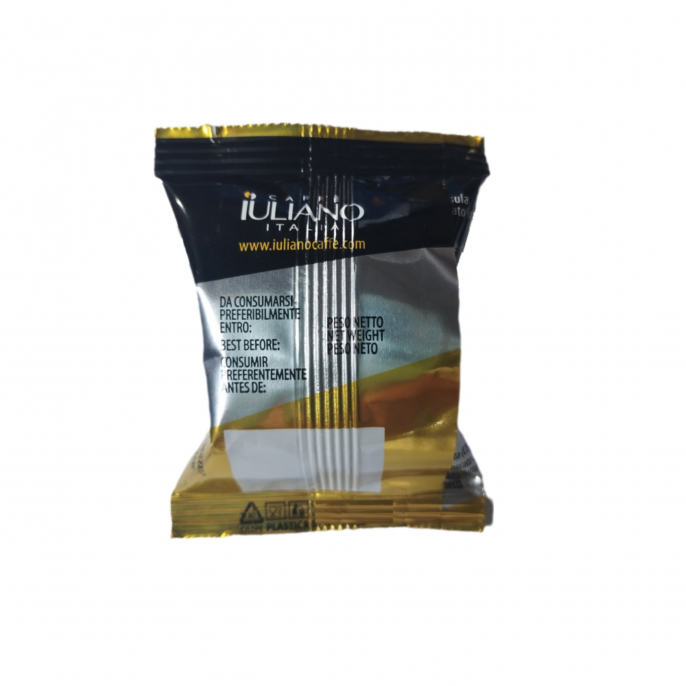 Café espresso gran aroma Napoli en cápsulas Juliano (7 g) - Miniatura 3