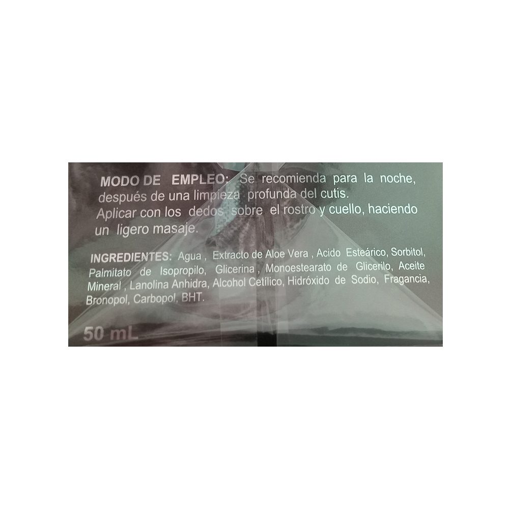 Crema de noche con extracto de placenta y sábila Suchel Camacho (50 ml) - Miniatura 2