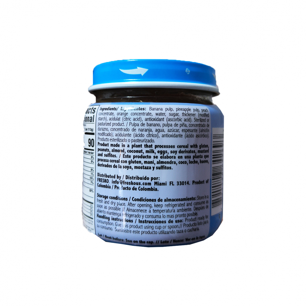 Compota de frutas mixtas Fresko (113 g / 4 oz) - Miniatura 2