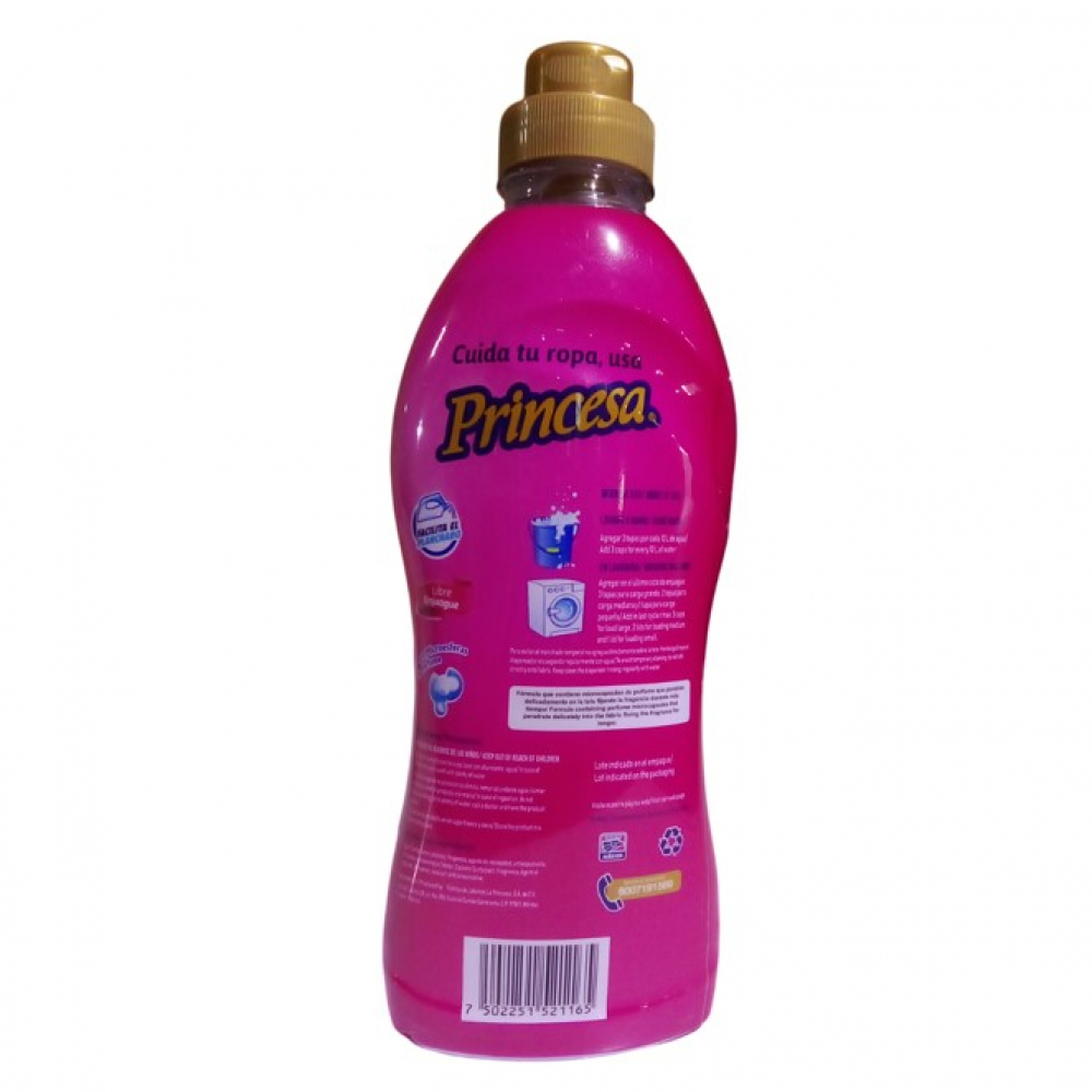 Suavizante de telas suave placer Princesa (750 ml) - Miniatura 2