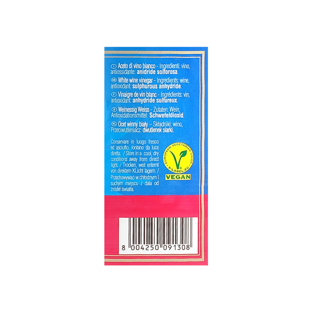 Vinagre de vino blanco Varvello (1 L) - Miniatura 3