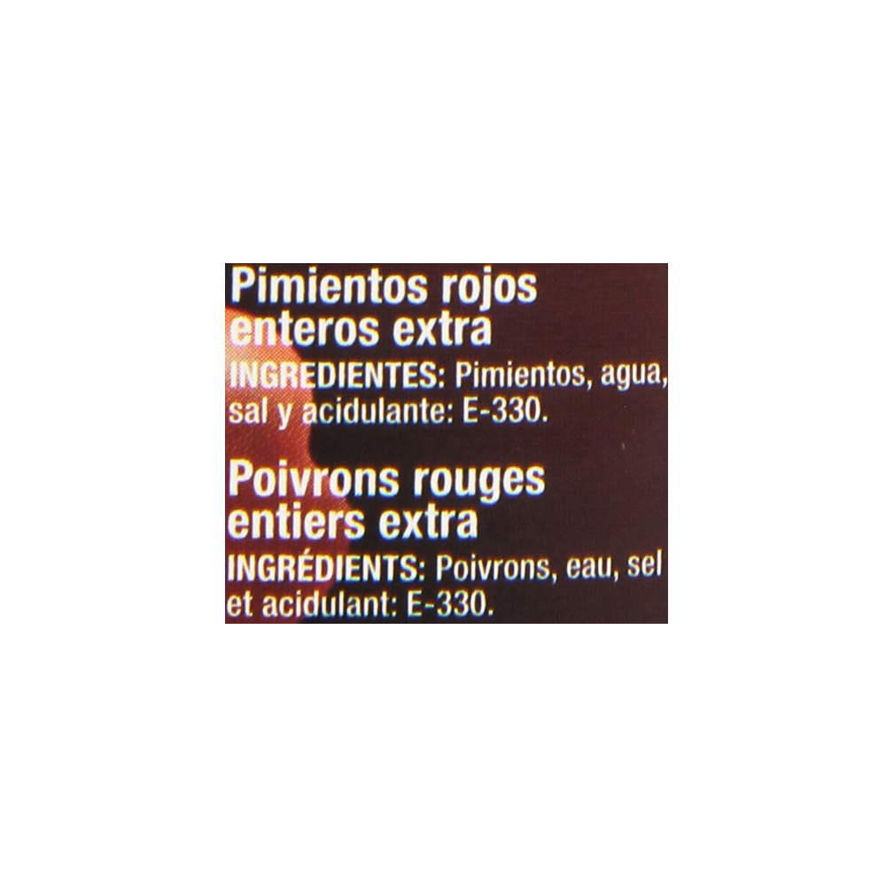 Pimientos rojos enteros extra Gourmet (185 g / 6.53 oz) - Miniatura 4