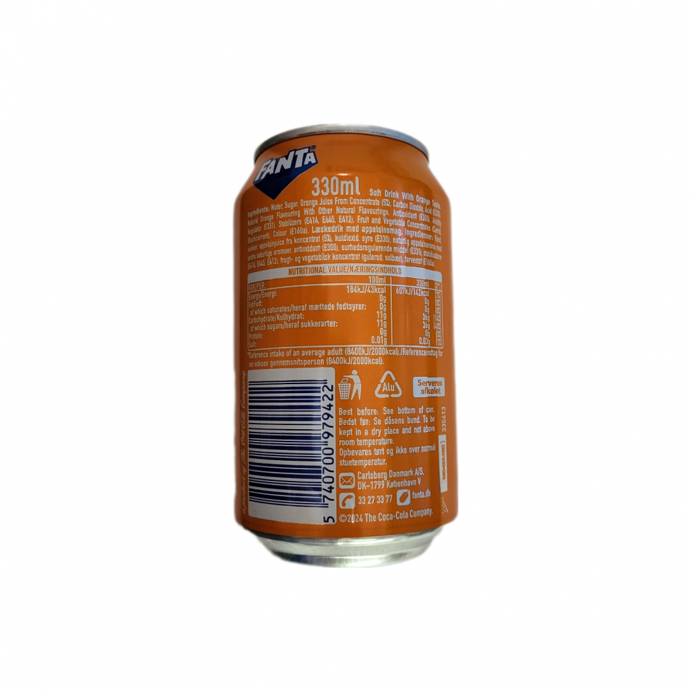 Refresco gaseado Fanta (24 x 330 ml) - Miniatura 2