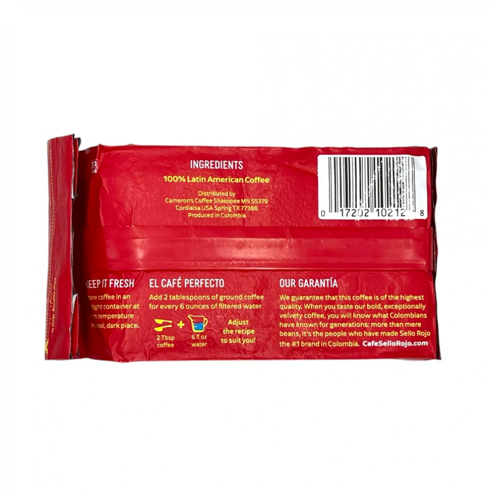 Café espresso colombiano Sello Rojo (283 g / 10 oz) - Miniatura 2