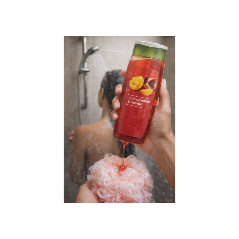 Gel de baño de granada y mango Aroma Natural (400 ml) - Miniatura 4