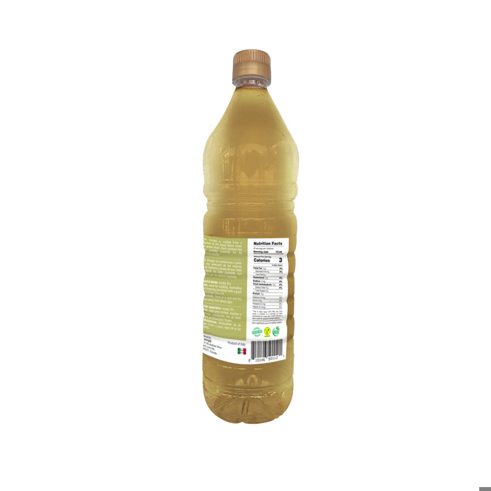 Vinagre de vino blanco YEYA (1000 ml / 34 fl.oz) - Miniatura 3