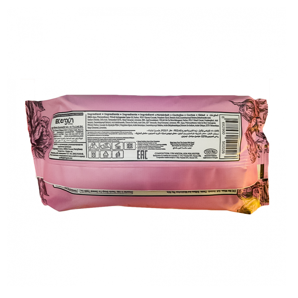 Toallitas húmedas con aroma a romance Doxa (6 x 120 U) - Miniatura 3