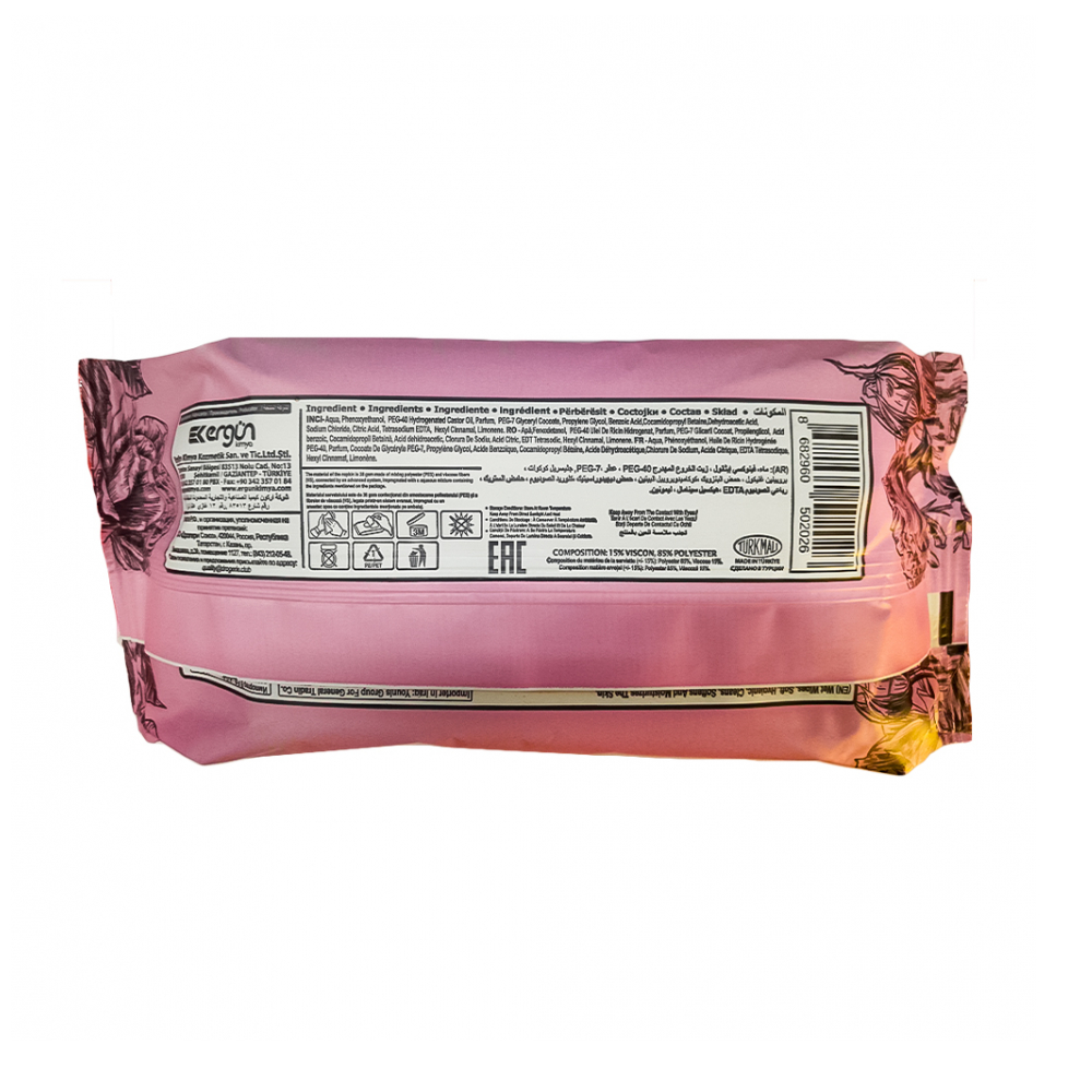 Toallitas húmedas con aroma a romance Doxa (8 x 120 U) - Miniatura 3