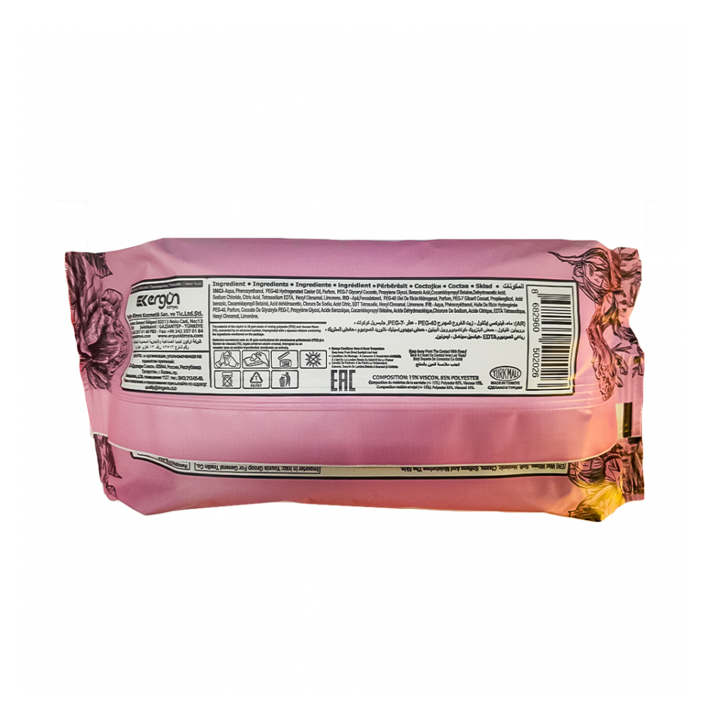 Toallitas húmedas con aroma a romance Doxa (4 x 120 U) - Miniatura 2