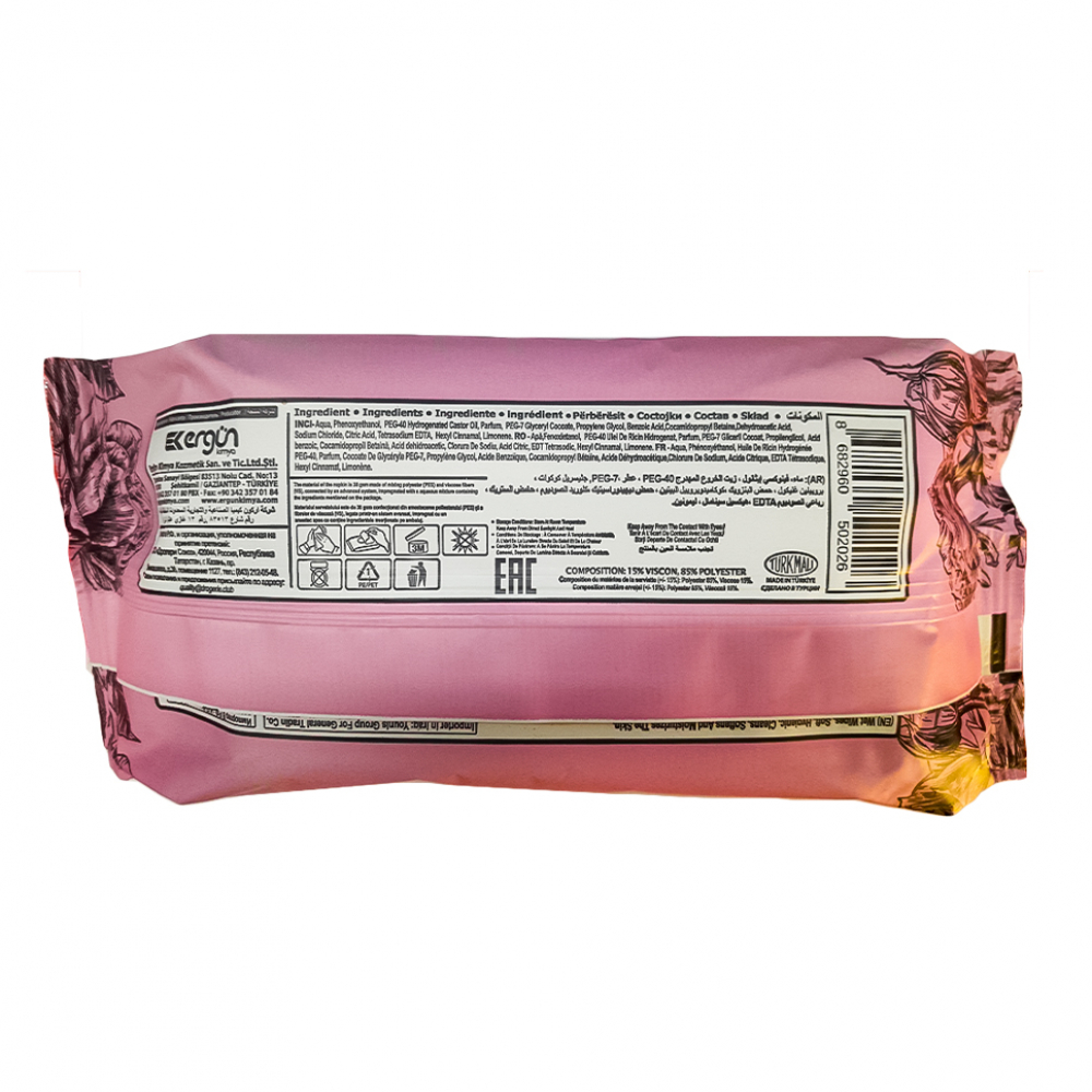 Toallitas húmedas con aroma a romance Doxa (6 x 120 U) - Miniatura 2