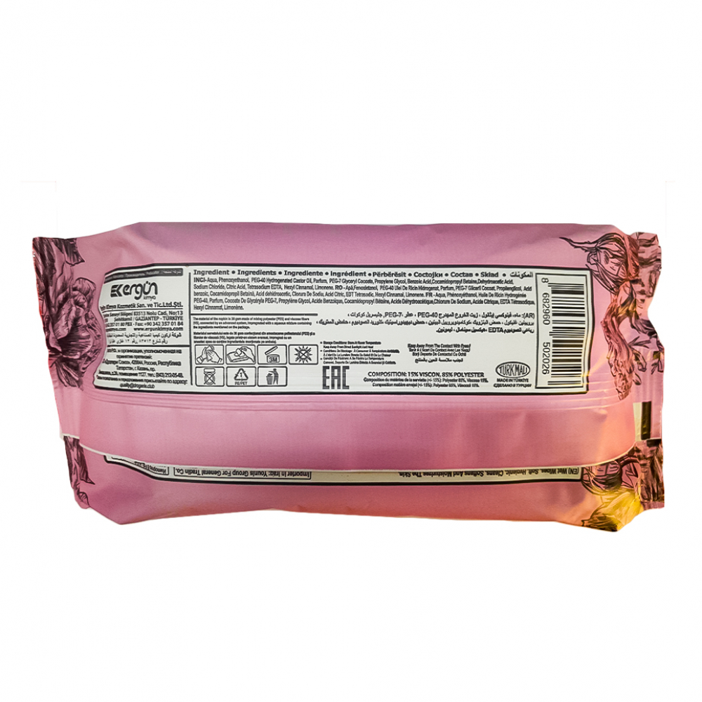 Toallitas húmedas con aroma a romance Doxa (10 x 120 U) - Miniatura 2