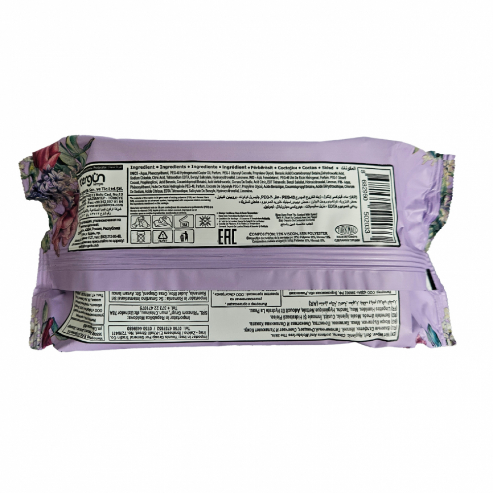 Toallitas húmedas con aroma cálido Doxa (6 x 120 U) - Miniatura 2