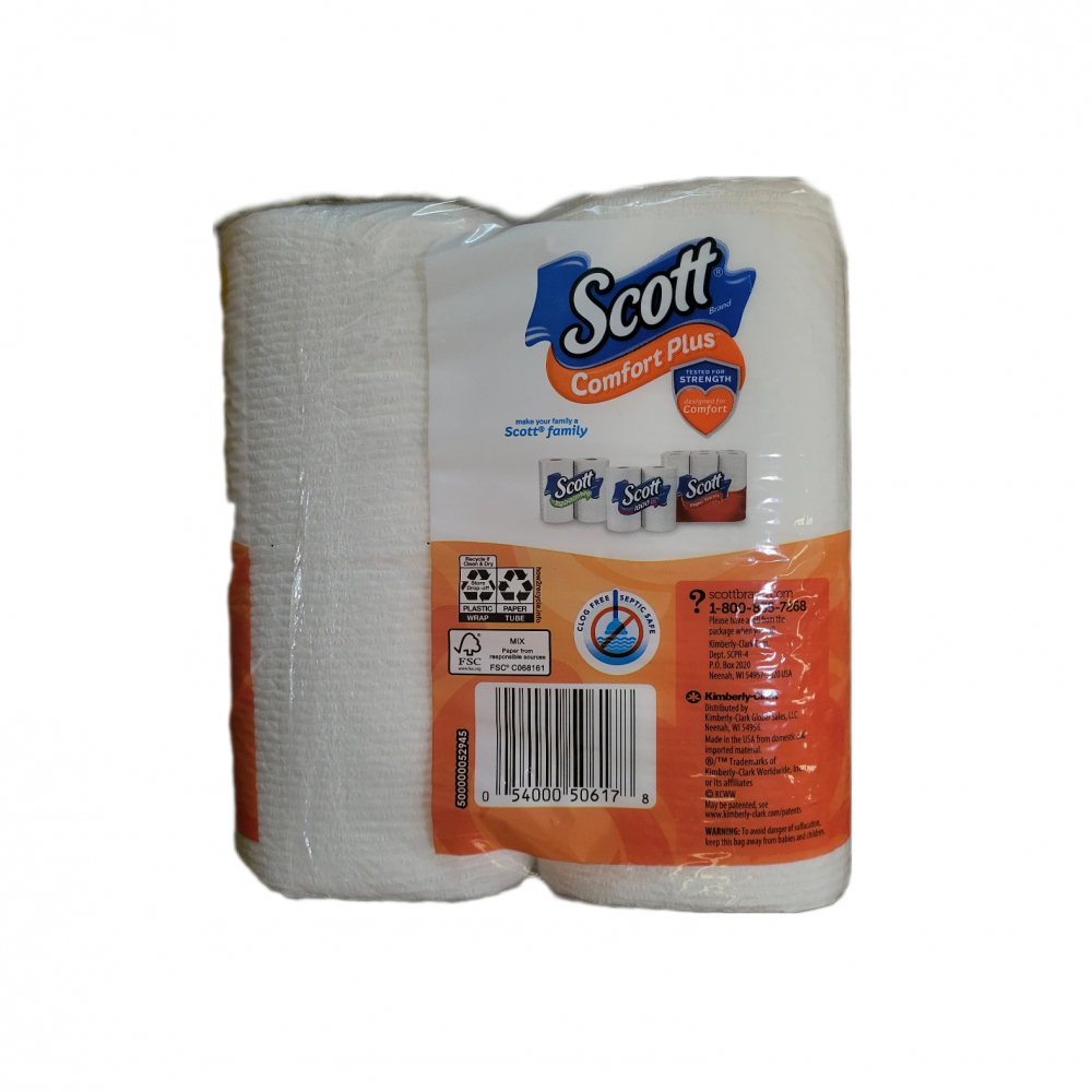 Papel sanitario doméstico Scott Brand (4 U) - Miniatura 2