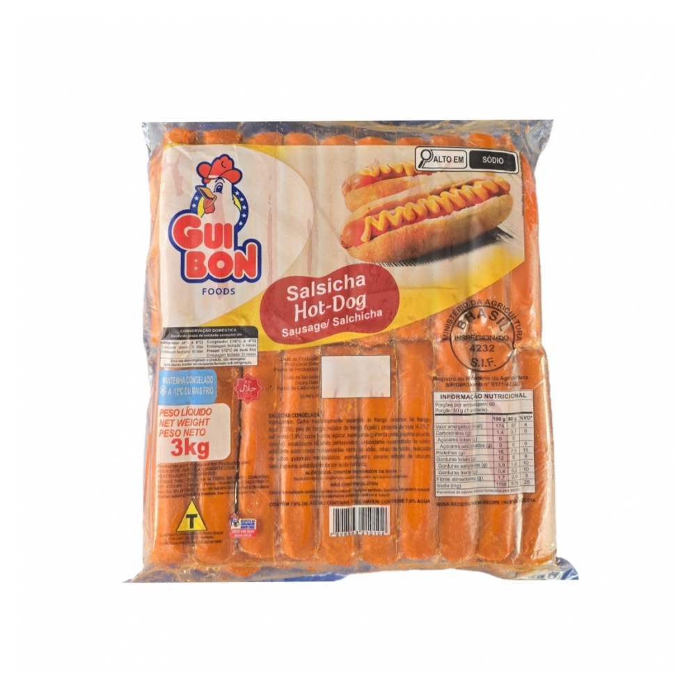 Salchichas de pollo Gui Bon Foods (3 kg / 6.6 lb) | Supermarket 23 es ...
