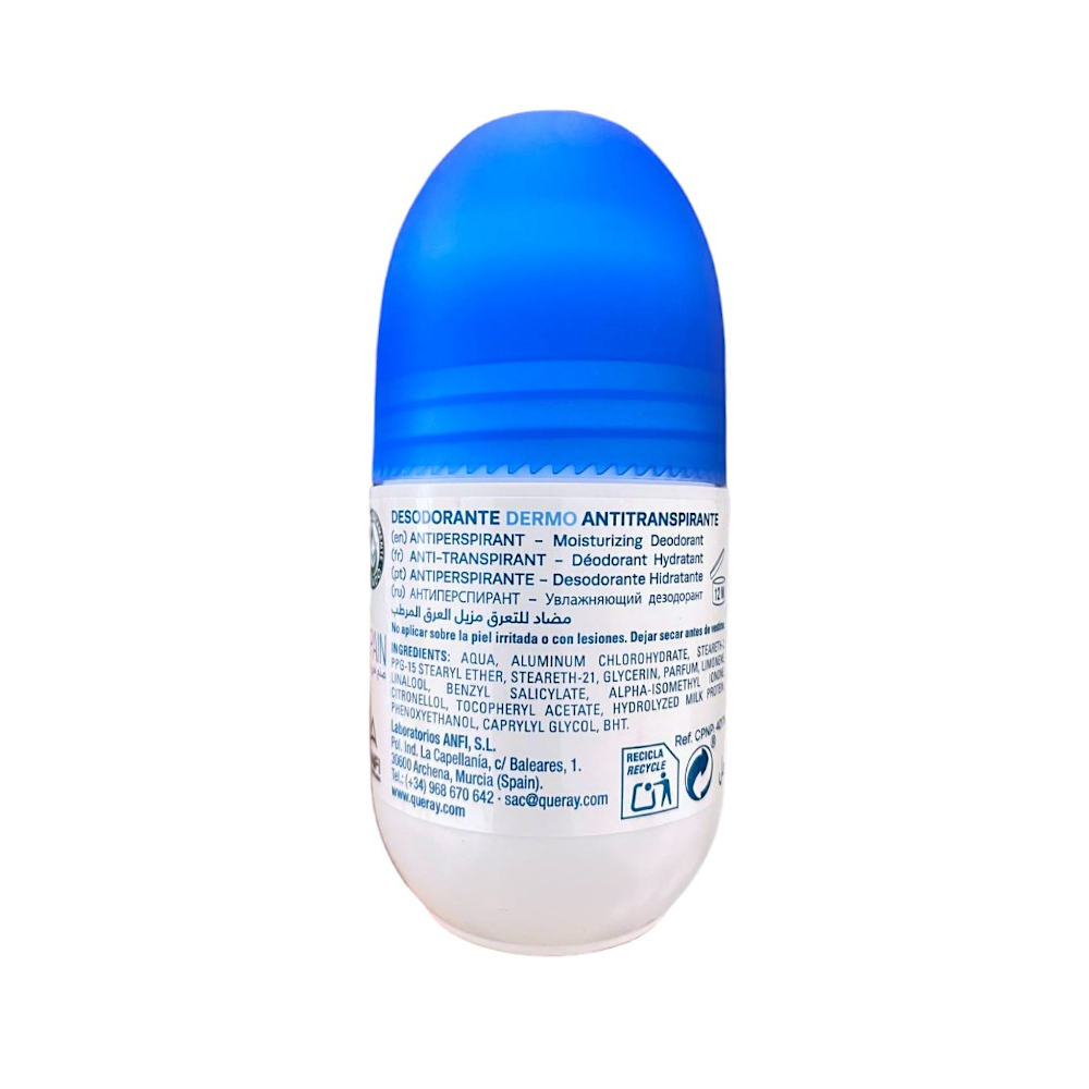 Desodorante antitranspirante dermo Queray (50 ml) - Miniatura 2