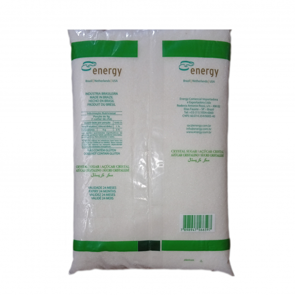 Azúcar blanca Energy (4 x 2 kg / 4.4 lb) - Miniatura 3