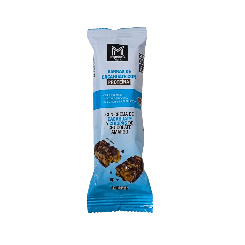 Compremarket Barra De Cachuate Con Proteína Crema De Cacahuate Y 