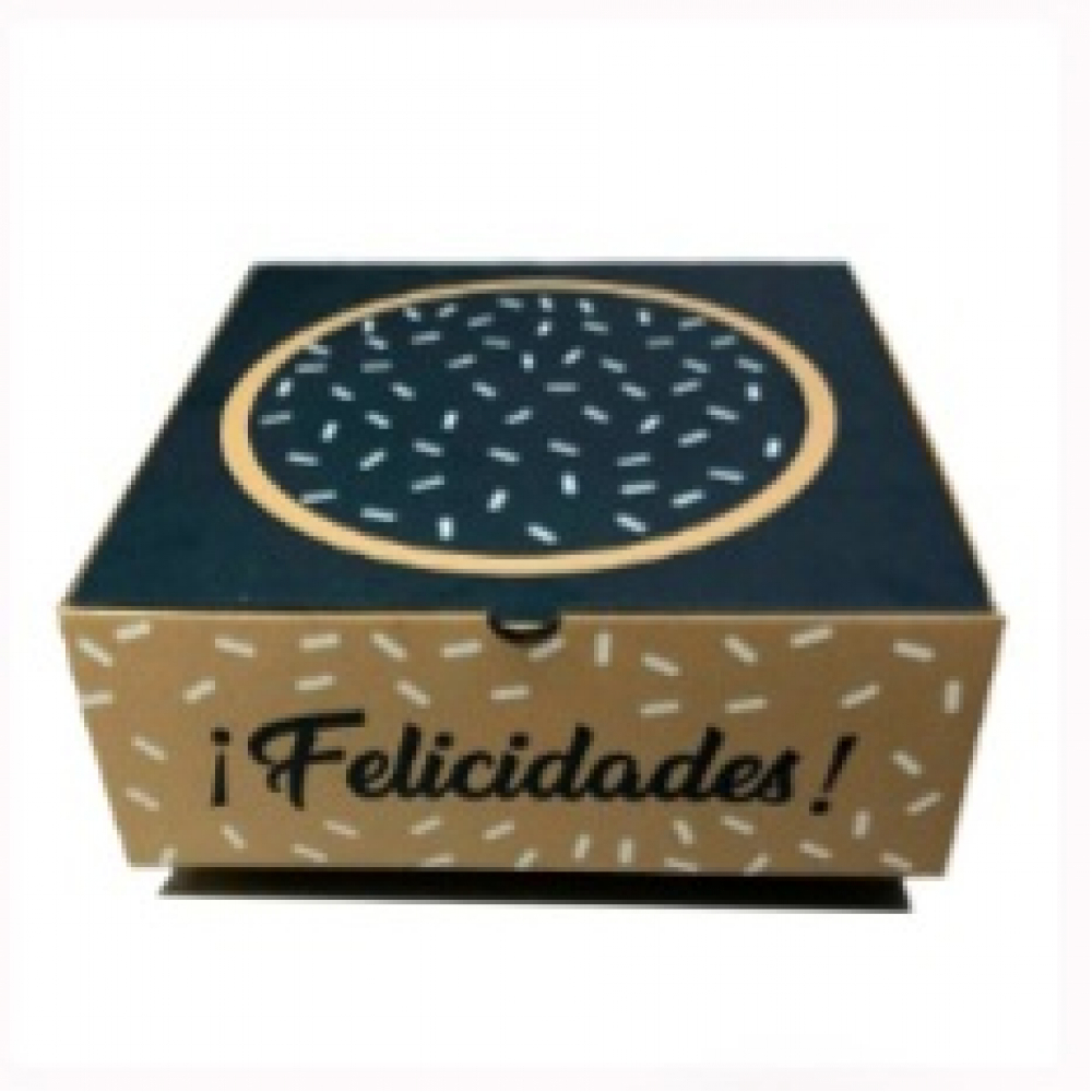 Cake de vainilla con nata naranja Deyi&Sweet (10 personas) - Miniatura 3