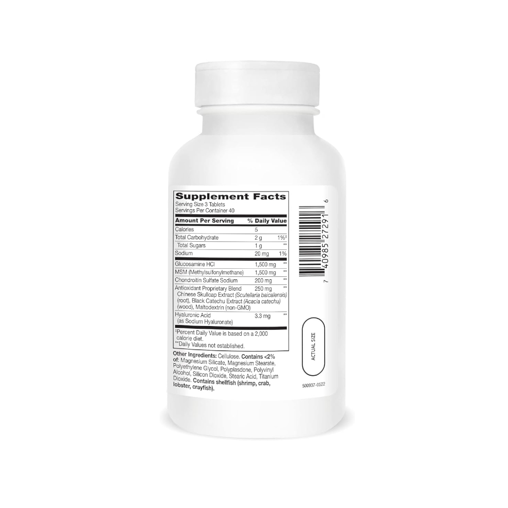 Suplemento de glucosamina y condroitina 21st Century (120 tabletas) - Miniatura 2