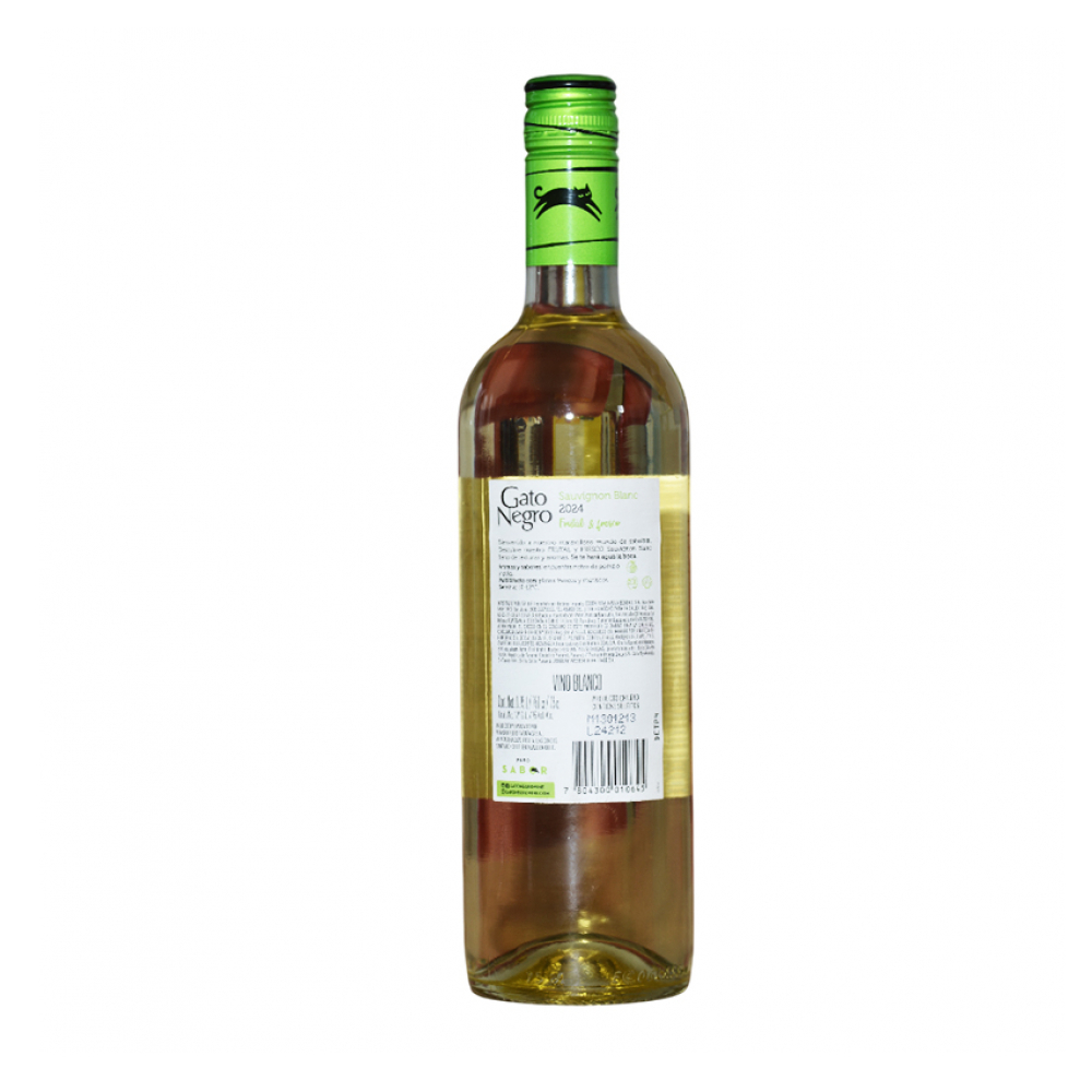 Vino Sauvignon Blanc Gato Negro (750 ml) - Miniatura 2