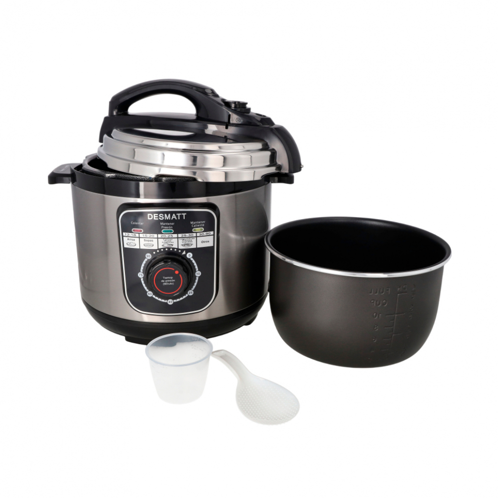 Olla de presión eléctrica de 5 L Desmatt KPC-050 - Miniatura 4