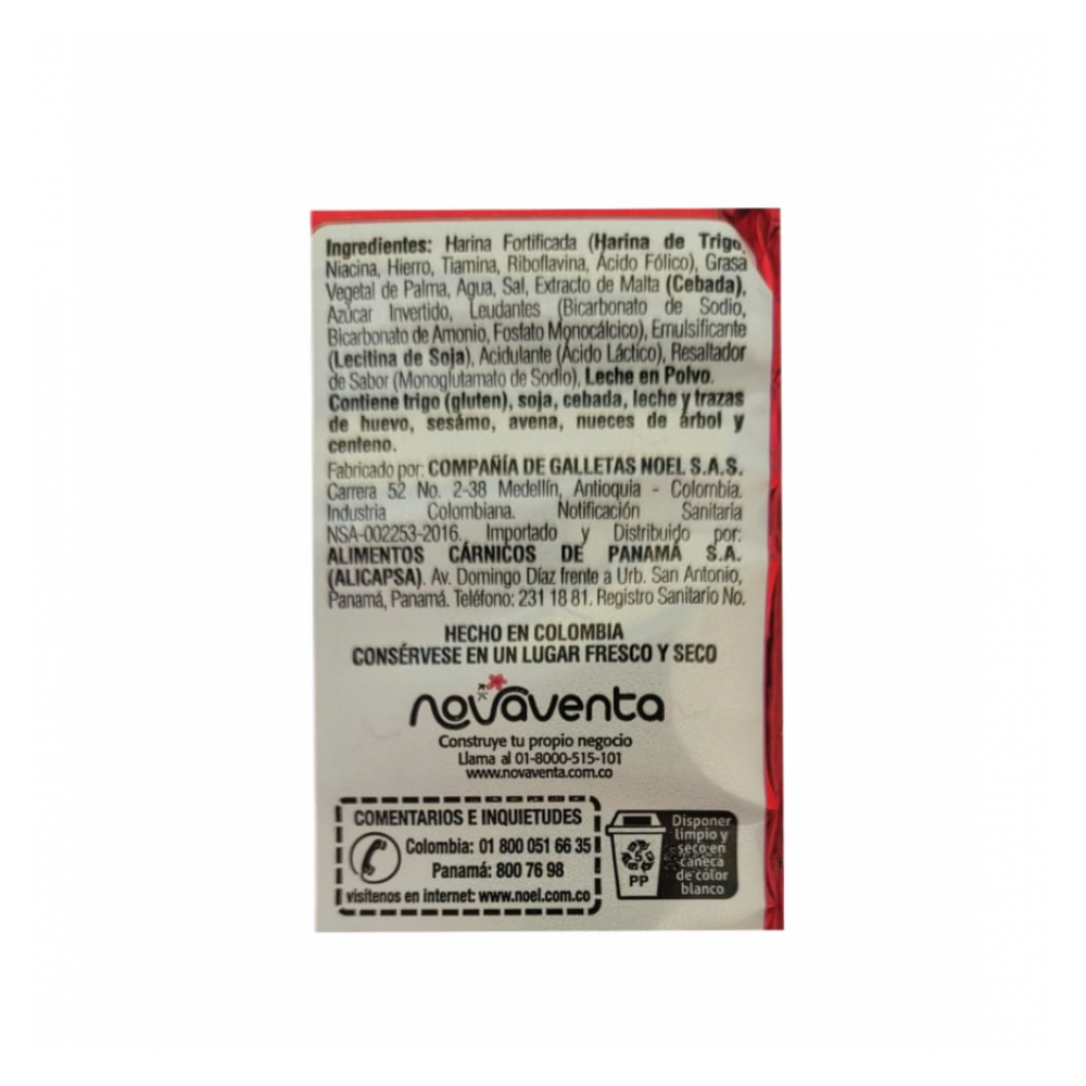 Galletas saladas tradicional Saltín Noel (3 x 102 g / 3.6 oz) - Miniatura 2