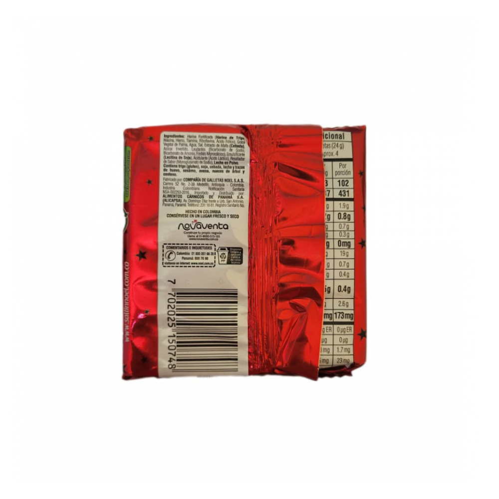 Galletas saladas tradicional Saltín Noel (4 x 102 g / 3.6 oz) - Miniatura 2