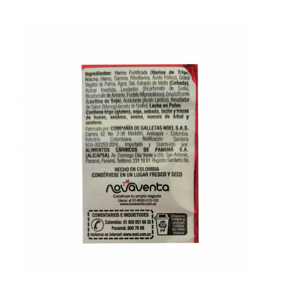 Galletas saladas tradicional Saltín Noel (4 x 102 g / 3.6 oz) - Miniatura 3