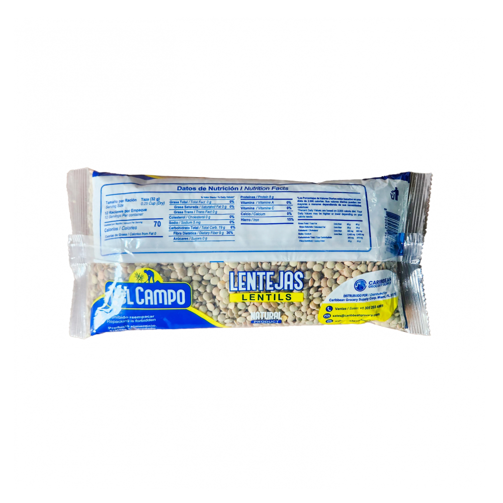 Lentejas Del Campo (454 g / 1 lb) - Miniatura 2